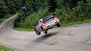 WRC Finland 2024  Ouninpohja  BEST MOMENTS [upl. by Geof646]