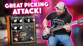 Preserve the PICKING ATTACK  REVV Tilt Overdrive Guitar Pedal [upl. by Kaete880]