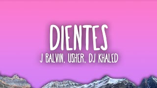 J Balvin Usher DJ Khaled  Dientes [upl. by Anaek]