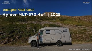 Der Neue Hymer MLT570 Allrad 2025 roomtour  camper van tour detailed [upl. by Akcimehs100]