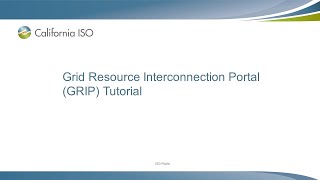 Sep 25 2024  Grid Resource Interconnection Process GRIP User Guide Review [upl. by Ahsiened]