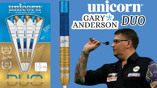 Unicorn Gary Anderson Duo Darts Review [upl. by Colb622]