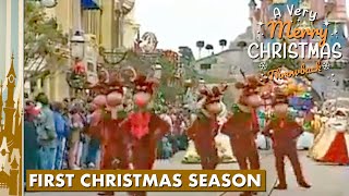 Disneyland Paris First Christmas Season since opening of Euro Disney on 12 April 1992 [upl. by Haskel]