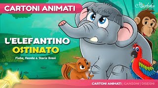 LELEFANTINO OSTINATO The Stubborn Baby Elephant Nuevo Cartone Animati  Storie per Bambini [upl. by Fanchet]