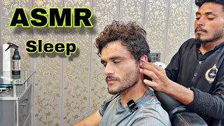 ASMR AGGRESSIVE HEAD amp BACK MASSAGE BY A YOUNG BARBER 💈 Stress Relief Massage ASMR [upl. by Stewart]