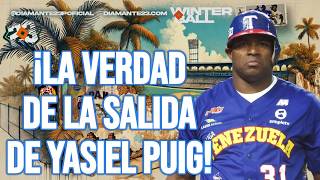 ESTALLA POLÉMICA por Yasiel Puig con Tiburones de La Guaira ¿Por qué salió así  DIAMANTE 23 [upl. by Red511]