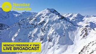 FWQ 4 Nendaz Freeride 2021  LIVE BROADCAST [upl. by Bev]