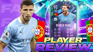 👀90 FANTASY FUT RUBEN DIAS PLAYER REVIEW  FIFA 23 ULTIMATE TEAM [upl. by Eiddet35]