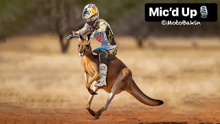 Jett Lawrence hops over breaking bumps  Micd Up Unadilla Motocross [upl. by Adham]