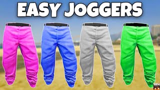 TOP 5 EASY COLORED JOGGERS TO GET IN GTA 5 ONLINE 167 SUPER EASY [upl. by Asselam]