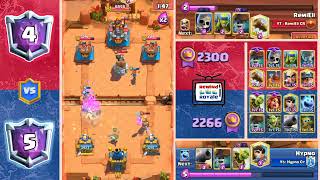 LOG BAIT VS MINER MAGIC ARCHER CYCLE clashroyale [upl. by Nnayllehs]