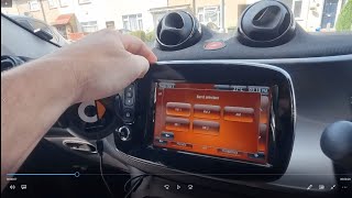 Fully OEM DAB Radio upgrade for the Smart 453 Full Installation and Coding Guide [upl. by Gnel468]