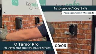 Key Safe Security Comparison  Tamo Pro official BRE attack test [upl. by Margot51]