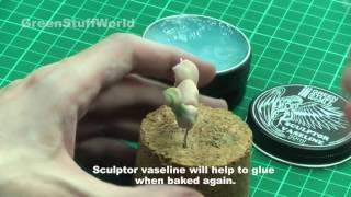 Using Sculptor Vaseline with Sculpey  PART 12 [upl. by Yrojram]