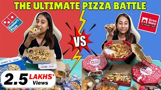 Oven Story Vs Domino’s Pizza  THE ULTIMATE PIZZA BATTLE  Which is best for Pizza Lovers🍕🍕 [upl. by Whelan]