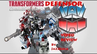 DEFENSOR Transformers Generations COMBINER WARS Combiner Video recensione review ITA [upl. by Ymerej]