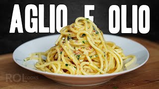 AGLIO E OLIO  Spaghetti GARLIC AND OLIVE OIL [upl. by Millan]