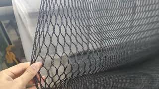 Polyethylene Raschel Knotless Hexagon Net for Aquaculture Cage Net，best Hexagon Net Made in China [upl. by Krauss233]