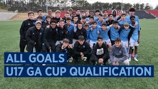 All Goals  NYCFC U17 Secure Champions Bracket Qualification [upl. by Nur920]