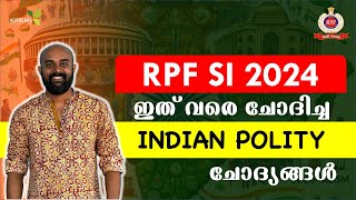 INDIAN POLITY  RPF SI  Marathon Live [upl. by Hendren551]