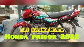 Honda Pridor 2022 Model Review fuel average And Price Detail [upl. by Symer]