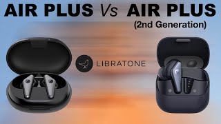 Libratone Track Air Plus vs Air Plus 2 2nd Generation Bluetooth Earphone Headphone  Compare [upl. by Kabob]