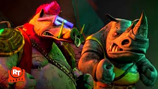 Teenage Mutant Ninja Turtles Mutant Mayhem 2023  The Mutants vs Superfly Scene  Movieclips [upl. by Ventre68]