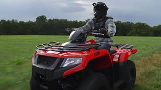 TRACKER 450 ATV  A 60 Second Run [upl. by Ahseele]