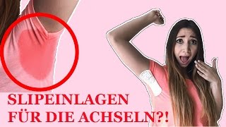 SLIPEINLAGEN FÜR DIE ACHSELN Nie wieder Schweißflecken Meine Anti SchweißTipps  Glamourlovexoxo [upl. by Wrigley202]