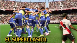 EL SUPERCLASICO BOCA VS RIVER el que GANA es PUNTERO FC 25 Modo Carrera  Boca Juniors Ep3 [upl. by Fachini]