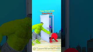 💔 SpiderMan Falls Into Hulk’s Door Show Some Love 🚪😂 gta [upl. by Tudor485]