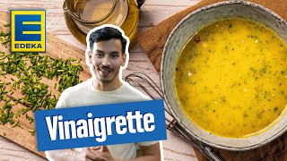 Klassische Vinaigrette  Eigenes VinaigretteSalatdressing selber machen [upl. by Zoilla239]