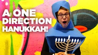 quotA ONE DIRECTION HANUKKAHquot  EPIC PARODY MASHUP [upl. by Ana476]