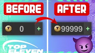 How to Get 500 Tokens in Top Eleven 2024 for FREE [upl. by Nnarefinnej]