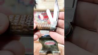 Case 1940  1964 Greenbone Stockman Pocketknife Review edc edcknife knifecollection case case [upl. by Kellie]