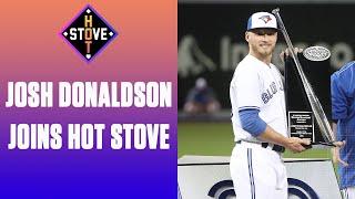 Josh Donaldson Discusses his Retirement on Hot Stove [upl. by Peggie999]