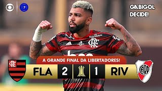 FLAMENGO X RIVER PLATE FINAL DA LIBERTADORES 2019 GLOBO HD 1080P [upl. by Adnaloj326]