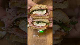 Crispy Focaccia Sandwich A Flavor Explosion The Ultimate Focaccia Roll Sandwich You Need to Try [upl. by Kciregor]