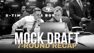 Mock Draft 10 Recapping what the 49ers did in all 7 rounds [upl. by Fitzpatrick697]