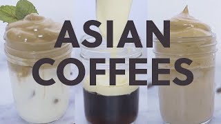 Yuanyang Coffee Tea Vietnamese Egg Coffee and Dalgona Recipe [upl. by Pedro]