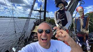 Exploring A 16th Century Ship The NAO TRINIDAD  11 Replica Docked In Wilmington NC [upl. by Natassia5]