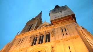 Zagreb  Cathedral bells [upl. by Weinstein258]