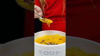 ❤️ Apple Butternut Squash Soup ASMR shorts [upl. by Sigvard]