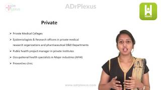 Career Options in Community Medicine by Dr Preethi [upl. by Ange]