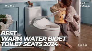 Best Warm Water Bidet Toilet Seats 2024 🚽💦 Top 5 Best Bidet Toilet Seats of 2024 [upl. by Meldon104]