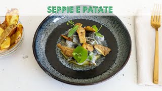 Seppie e patate la ricetta gourmet di ChefDeg  Saporiecom [upl. by Ardnael]