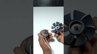 DC cooling fan experiment dcmoter tech short viral viral DC project [upl. by Einnel]