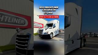 SALE 2022 FREIGHTLINER CASCADIA 126❗️💲72900 se habla español [upl. by Macnamara]