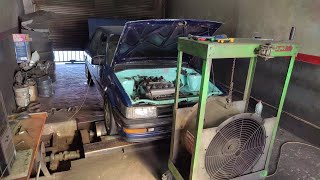 20v Æ80 TOYOTA COROLLA HITTING THE DYNO ROLLERS AT MACE PERFORMANCE [upl. by Biancha]