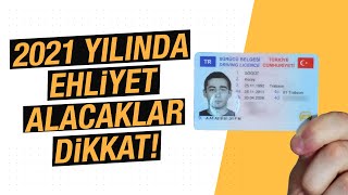 Ehliyet Nasıl Alınır 2021 Yılında Ehliyet Alacaklar Dikkat Başvuru İşlemleri ve Sınav Puanı [upl. by Aneger]